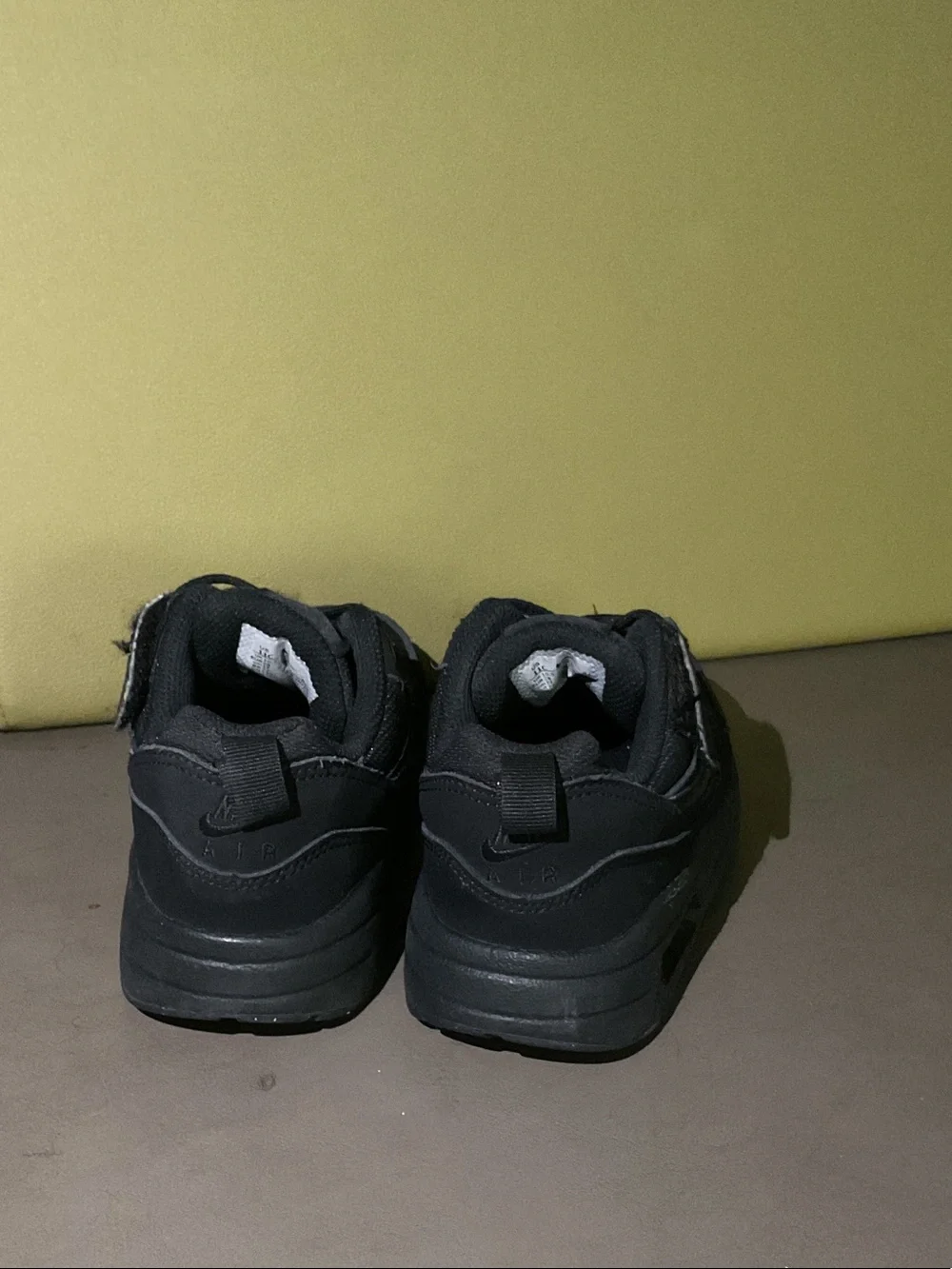 Nike Air Max 1 Triple Black 11C